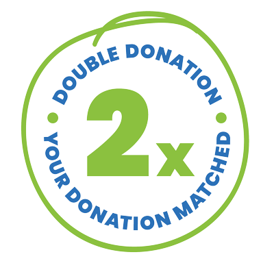 Double your donation stamp